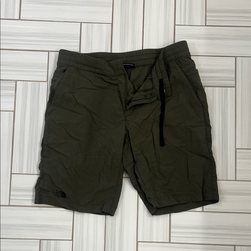 Men's north face Olive Green Shorts